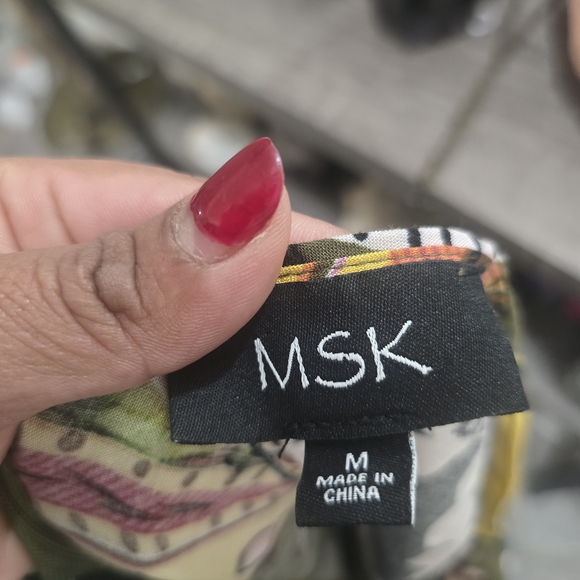 MSK Multicolor Patterned Dress - Picture 7 of 8